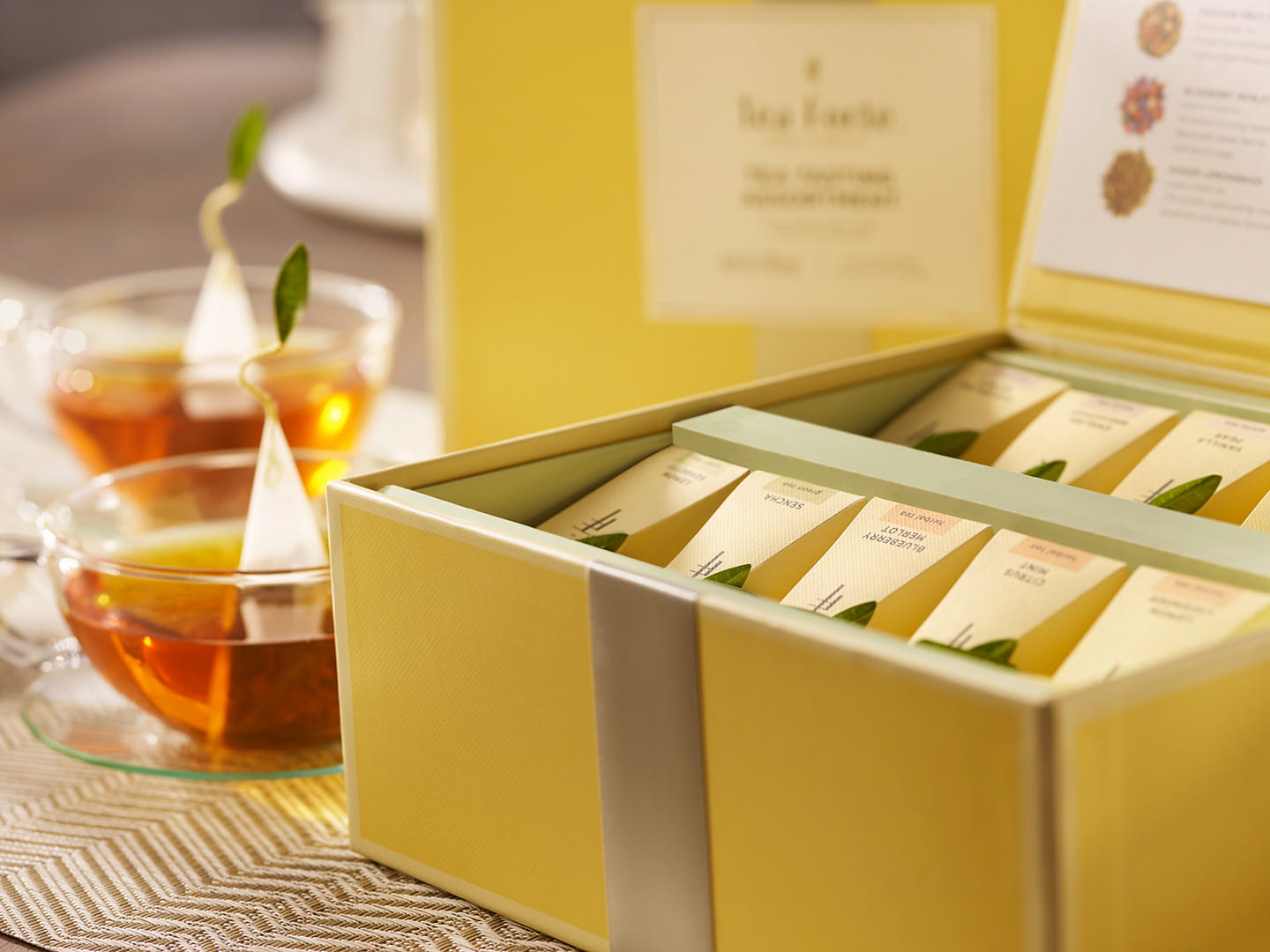 Zestaw herbat 40 szt. 20 smaków Tea Tasting Tea Forte TEA FORTE POLSKA