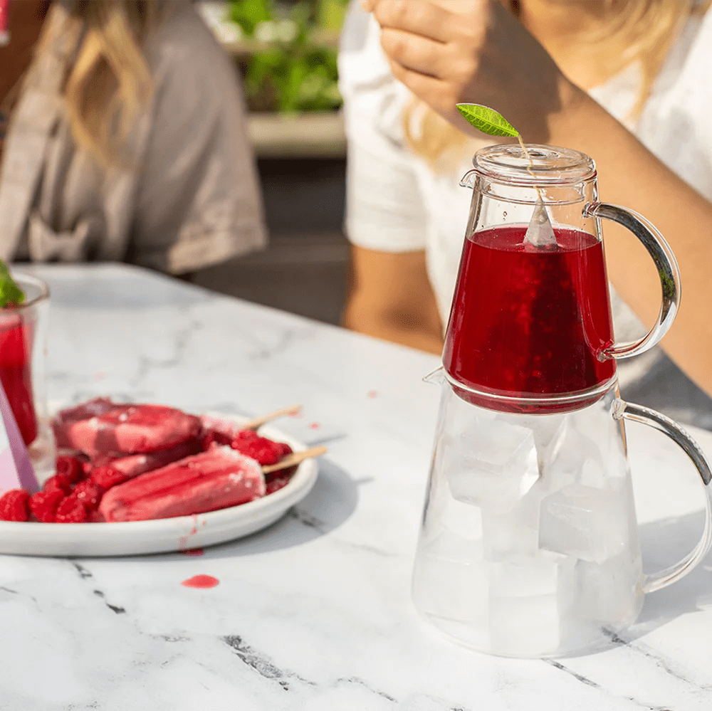 Raspberry Nectar Tea Over Ice® 40pk Box Iced Herbal Tea Tea Forté