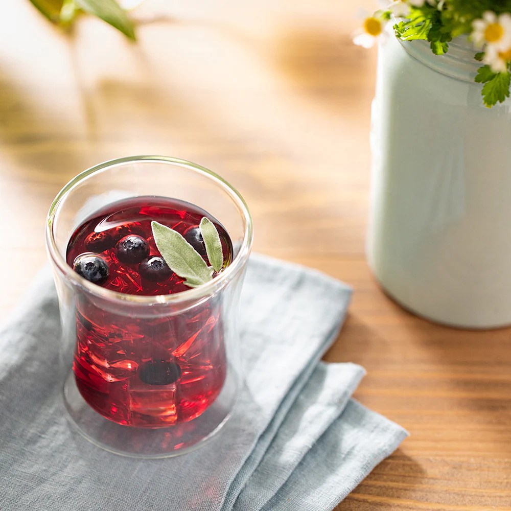 Raspberry Nectar Tea Over Ice® 40pk Box Iced Herbal Tea Tea Forté