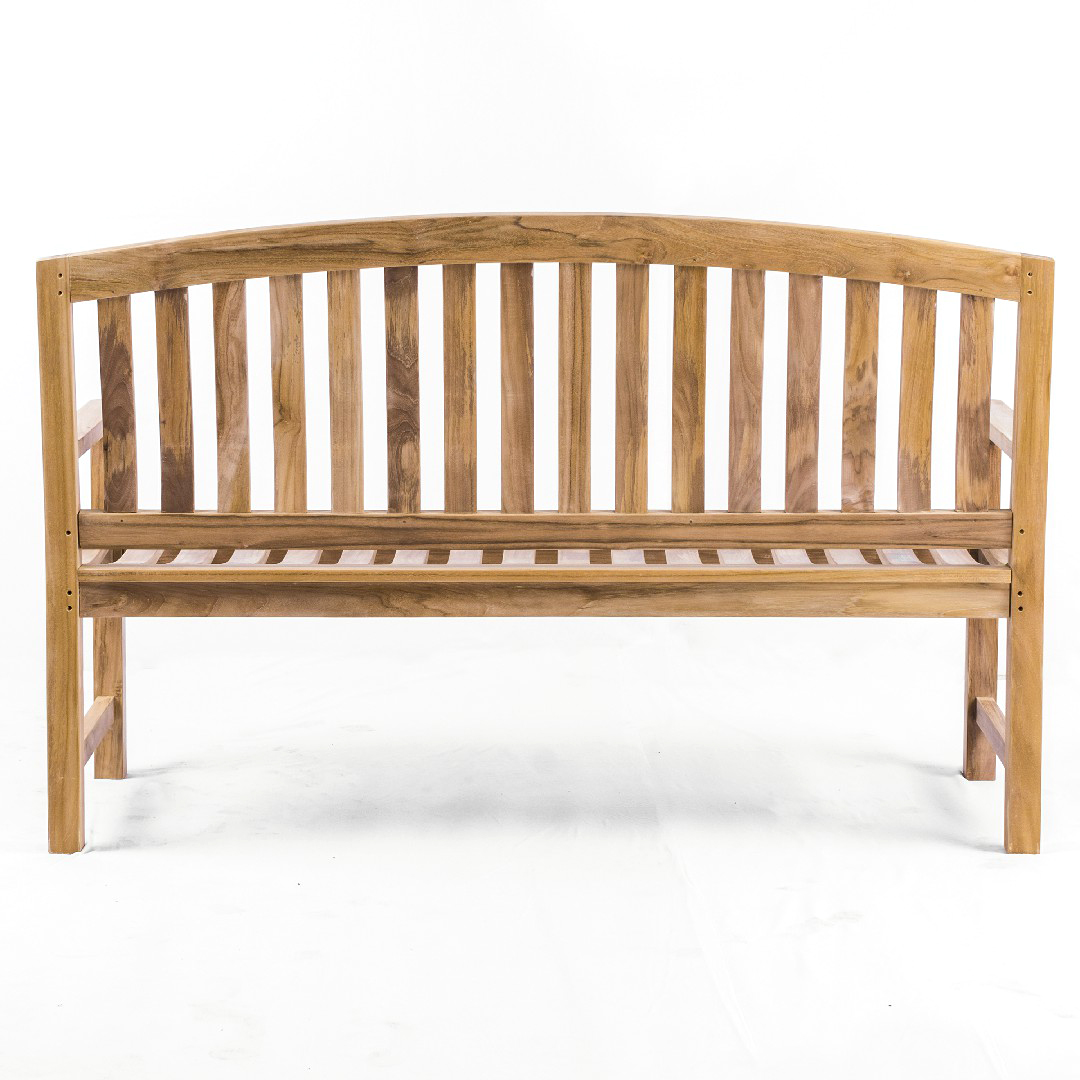 T035ABEN150 Giverny 3 Seat Teak Outdoor Bench Teak Direct