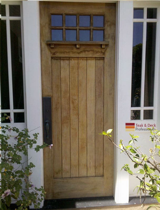 Exterior Door Restoration Teak & Deck Professionals