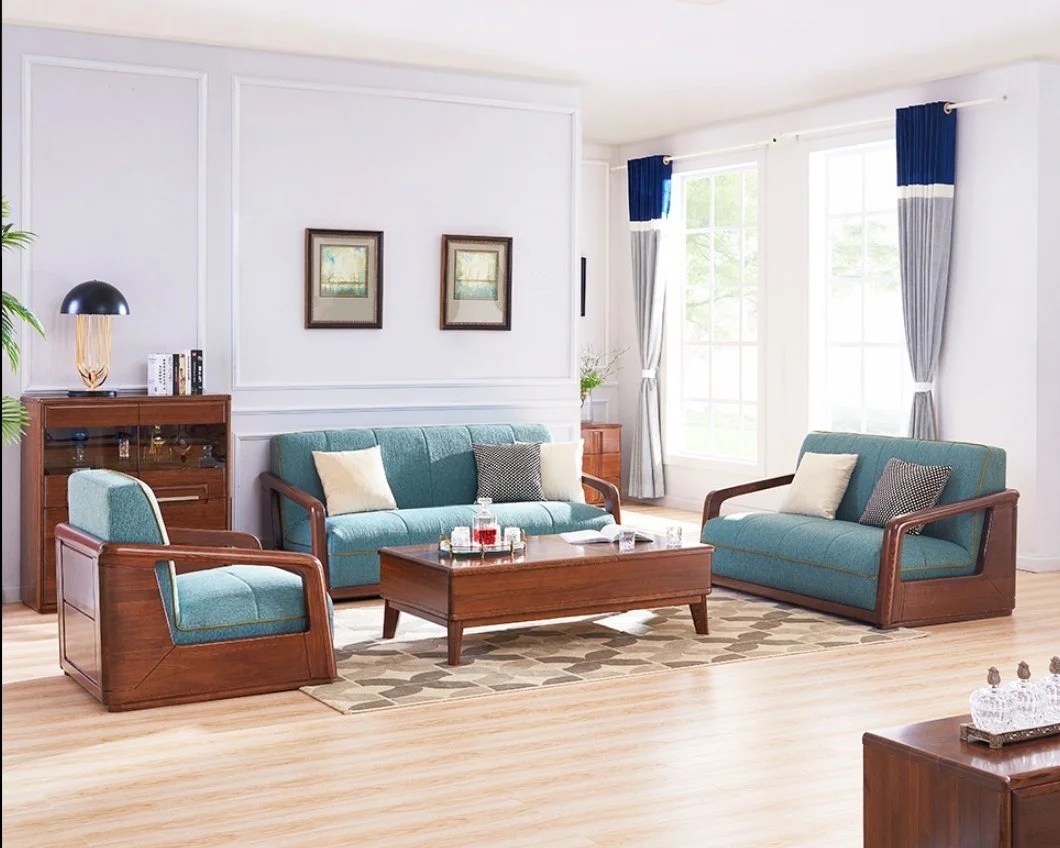 Buy Contemporary Teak Wood Sofa Set Online TeakLab