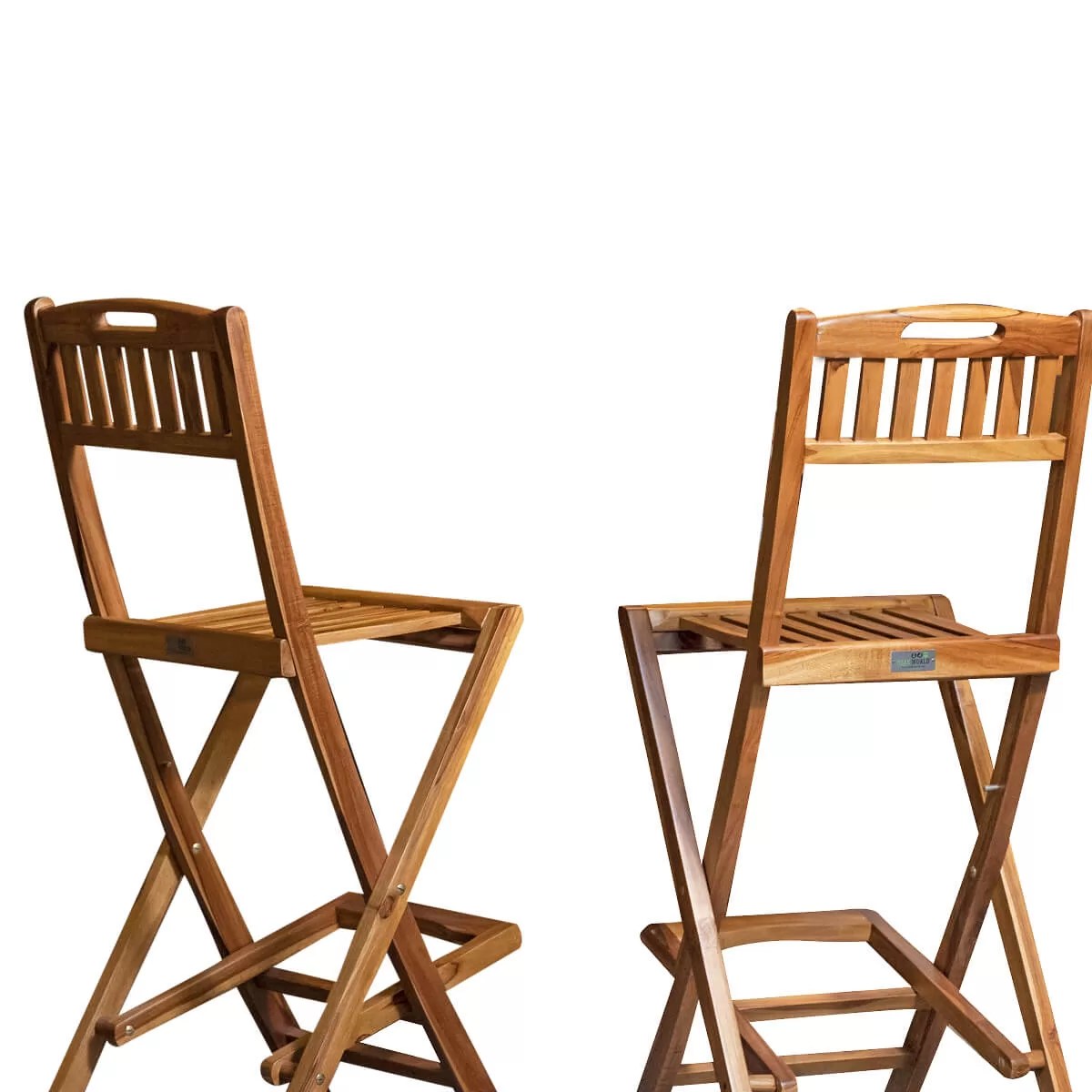 Bar Chair FOLDING Teak World