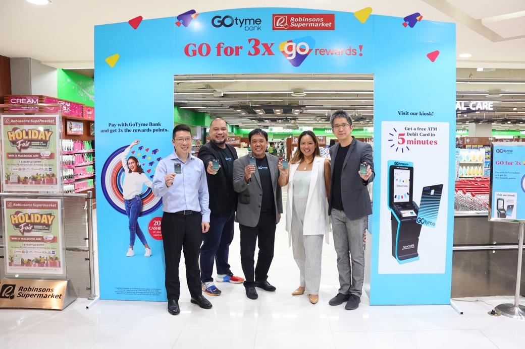 GoTyme Bank Partners with Robinsons Supermarket, Go Rewards