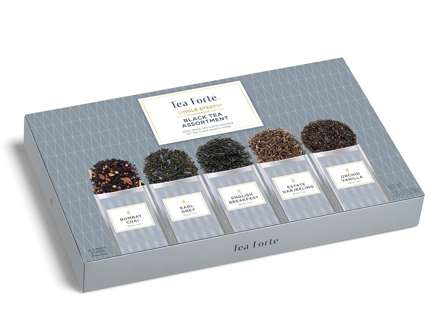 Single Steeps® Black Tea Assortment Tea Forte