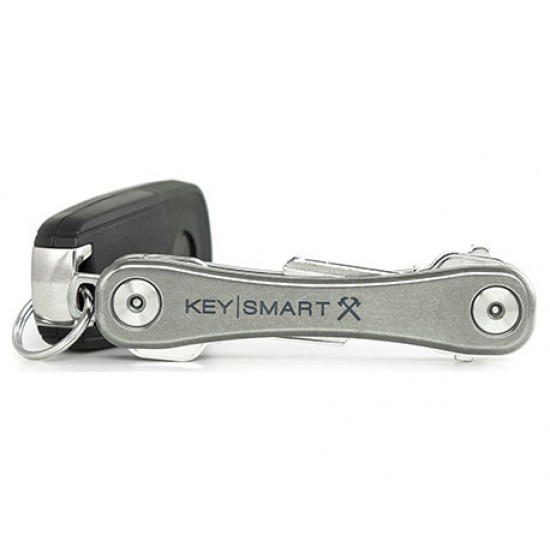KeySmart Keyholder Rugged Titanium Clam KeySmart Keyholder Rugged