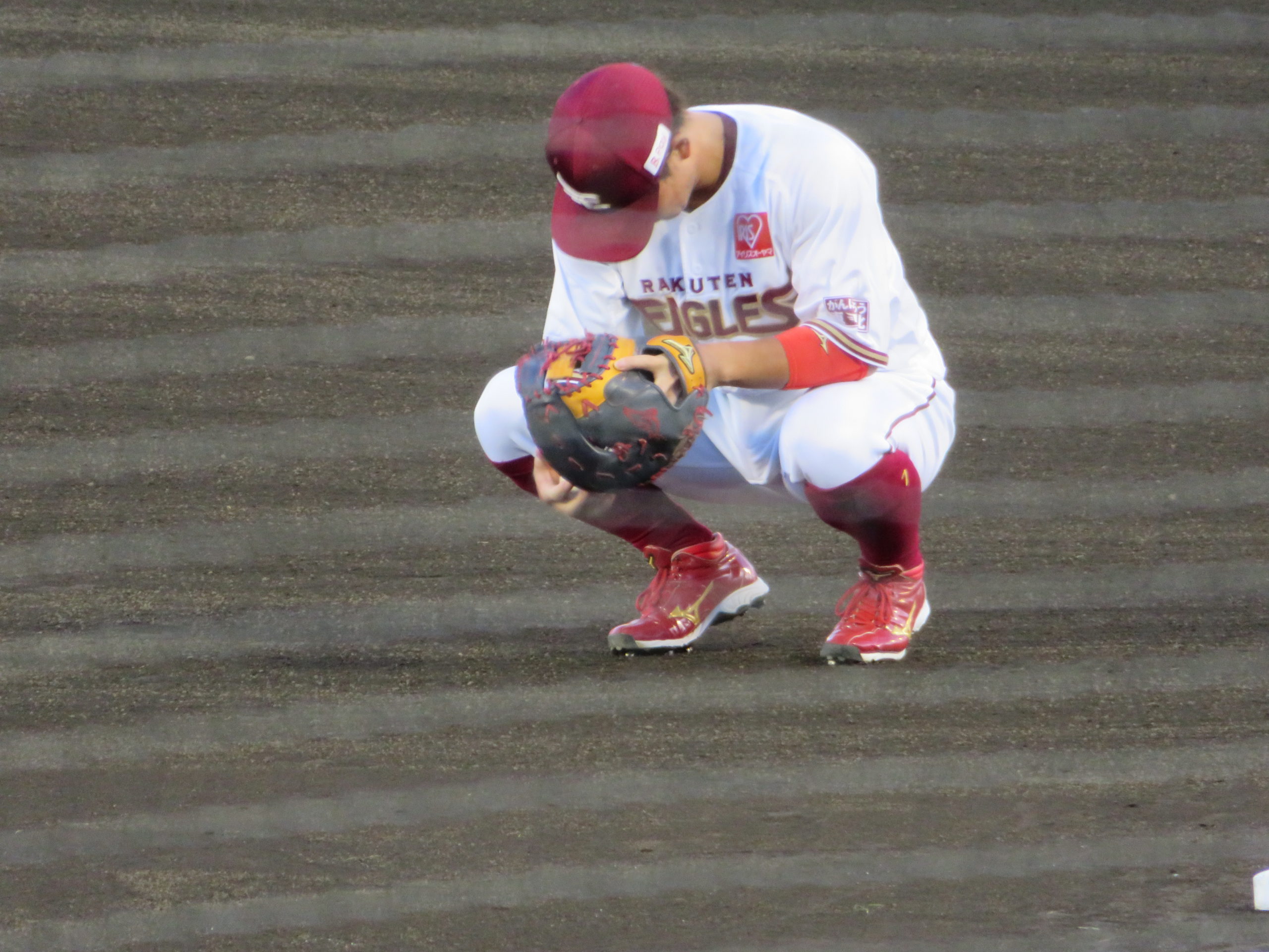 鈴木大地選手、1週間ぶりにグラウンドに立つ！