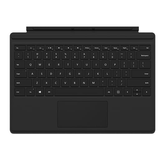Microsoft Surface Pro Signature Type Cover Black m ingeravtrycksläsare
