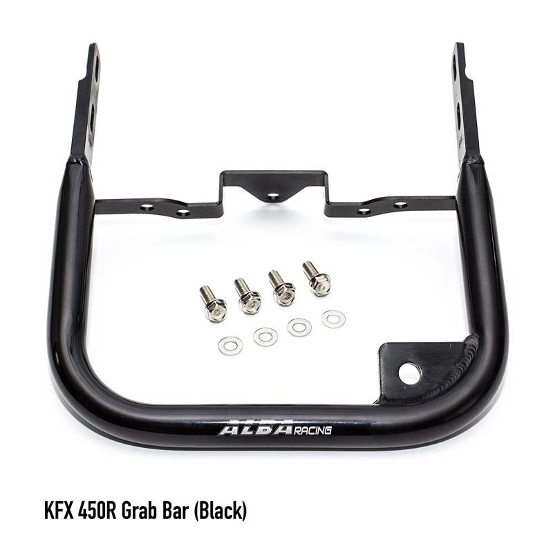 Kawasaki KFX 450R Grab Bar Bumper (Black or Silver) Alba Racing