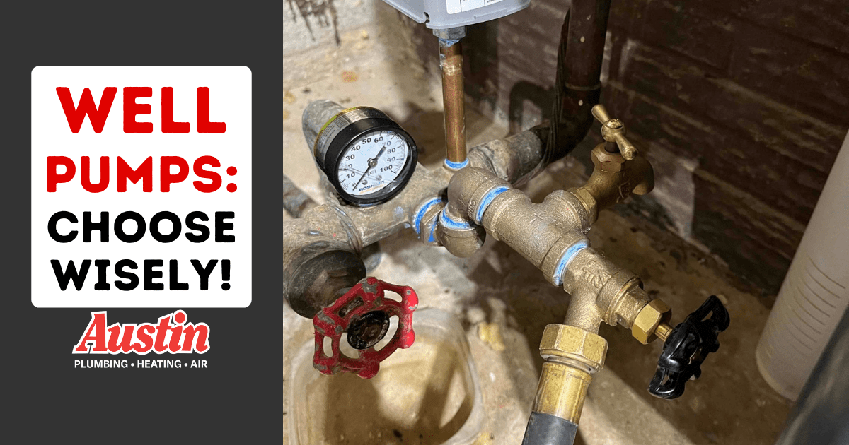 Constant Pressure Well Pumps vs. Standard Well Pumps Austin Plumbing