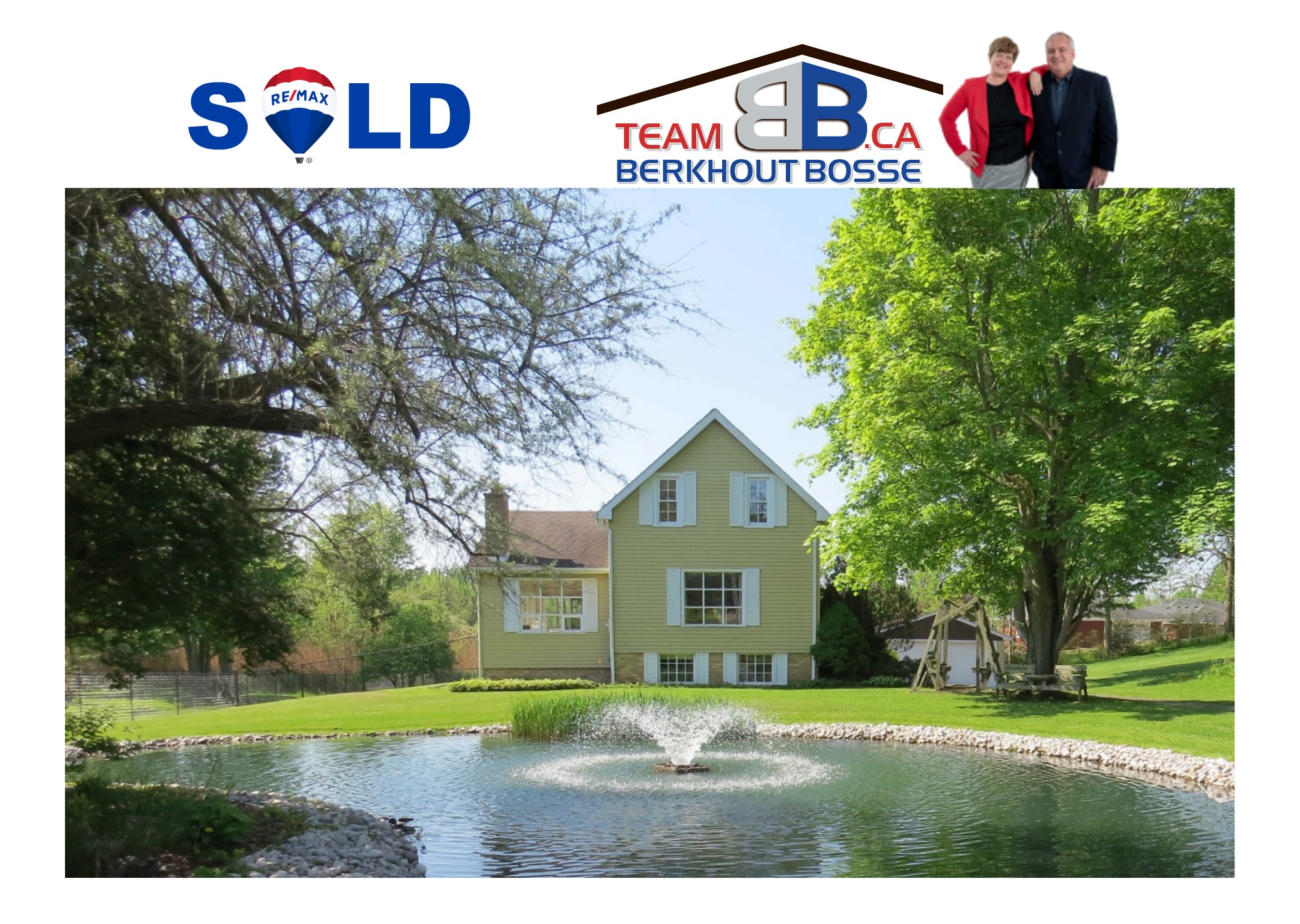 SOLD! 562 Canboro Rd., Fenwick Team Berkhout Bosse RE/MAX Niagara