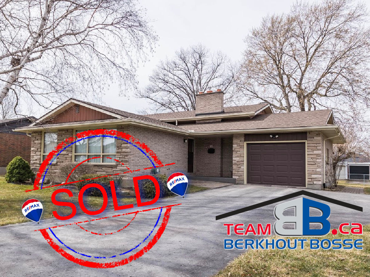 JUST SOLD! 469 Leonard Avenue Welland Team Berkhout Bosse RE/MAX
