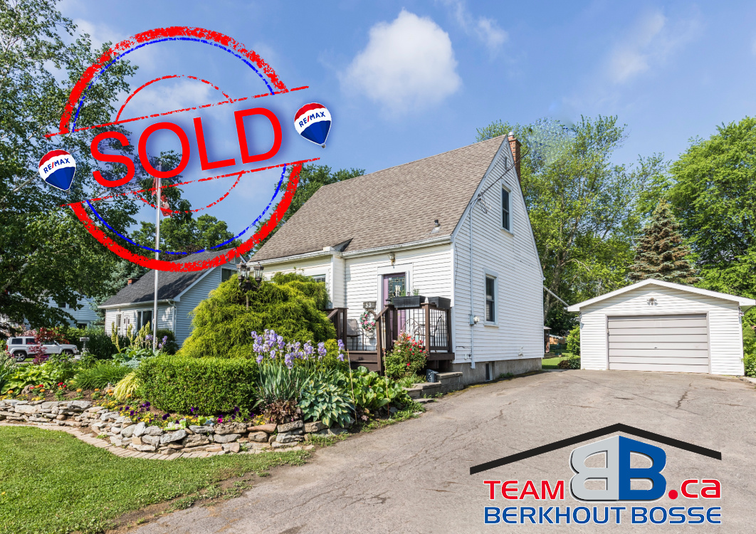 SOLD! 53 Montgomery Rd., Welland Team Berkhout Bosse RE/MAX Niagara