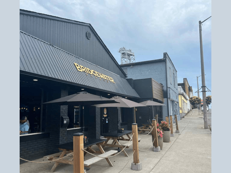 Around Town in Niagara Bridgewater Brewery in Downtown Welland Team