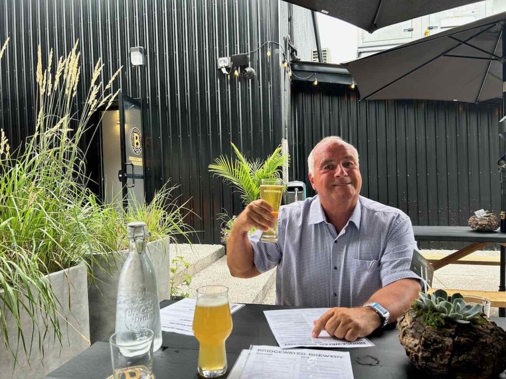 Around Town in Niagara Bridgewater Brewery in Downtown Welland Team