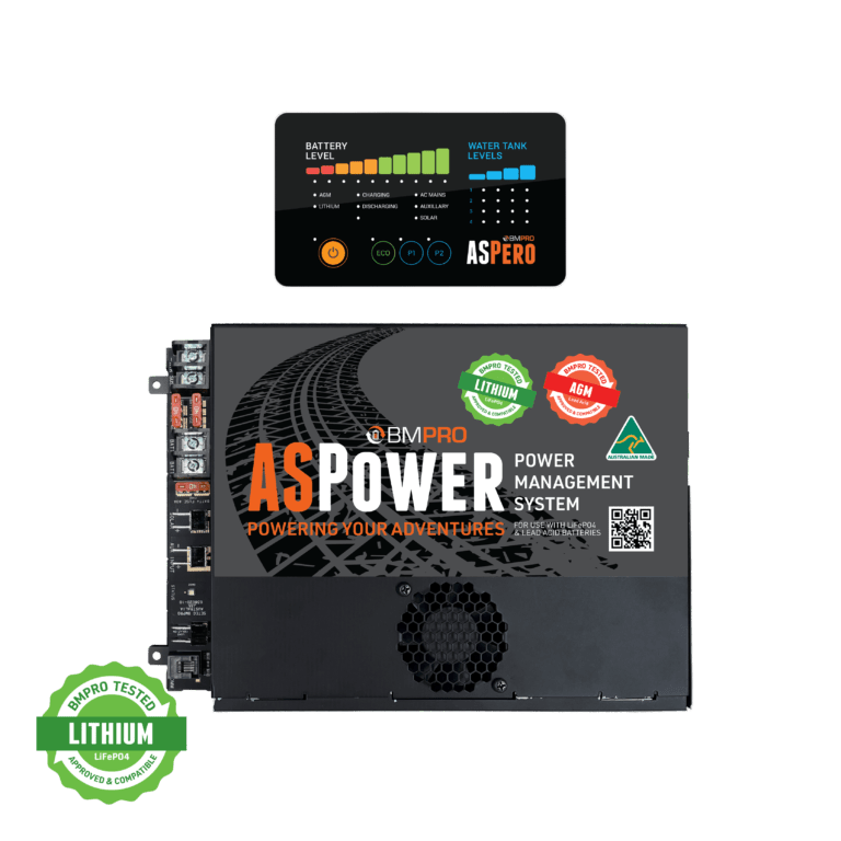 ASPERO Power Management System and Information Display BMPRO