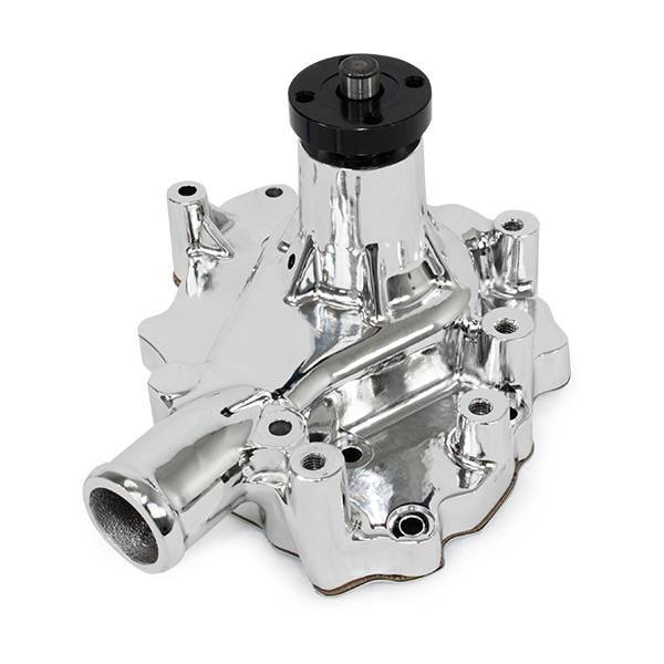 Mechanical Water Pump Aluminum, Chrome SBF (289, 302, 351W) D/S