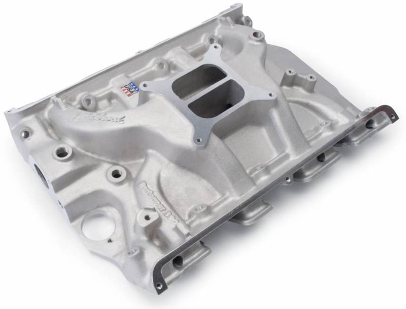 Performer 390 Intake Manifold for Ford FE, Satin Finish 2105 Team C