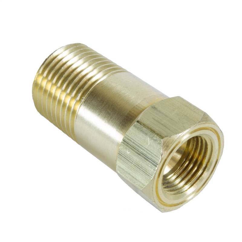 FITTING, ADAPTER, 1/2" NPT MALE, EXTENSION, BRASS, FOR MECH. TEMP