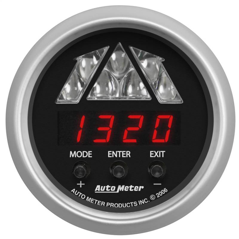 GAUGE, SHIFT LIGHT, DIGITAL RPM W/ MULTICOLOR LED LIGHT, DPSS LEVEL 2