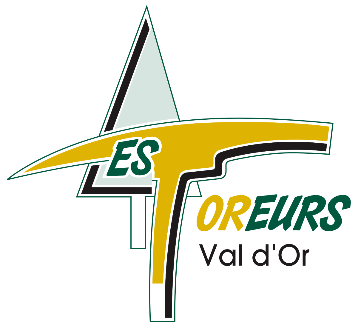 Vald’Or Foreurs Color Codes Hex, RGB, and CMYK Team Color Codes