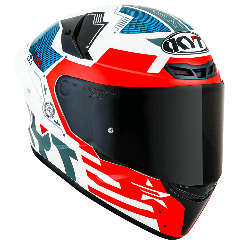 KYT TTCourse Fuselage Red Helmet