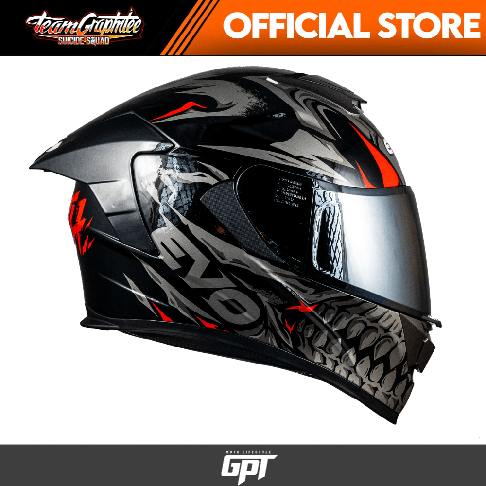 EVO HELMET GTPRO WRAITH Team Graphitee