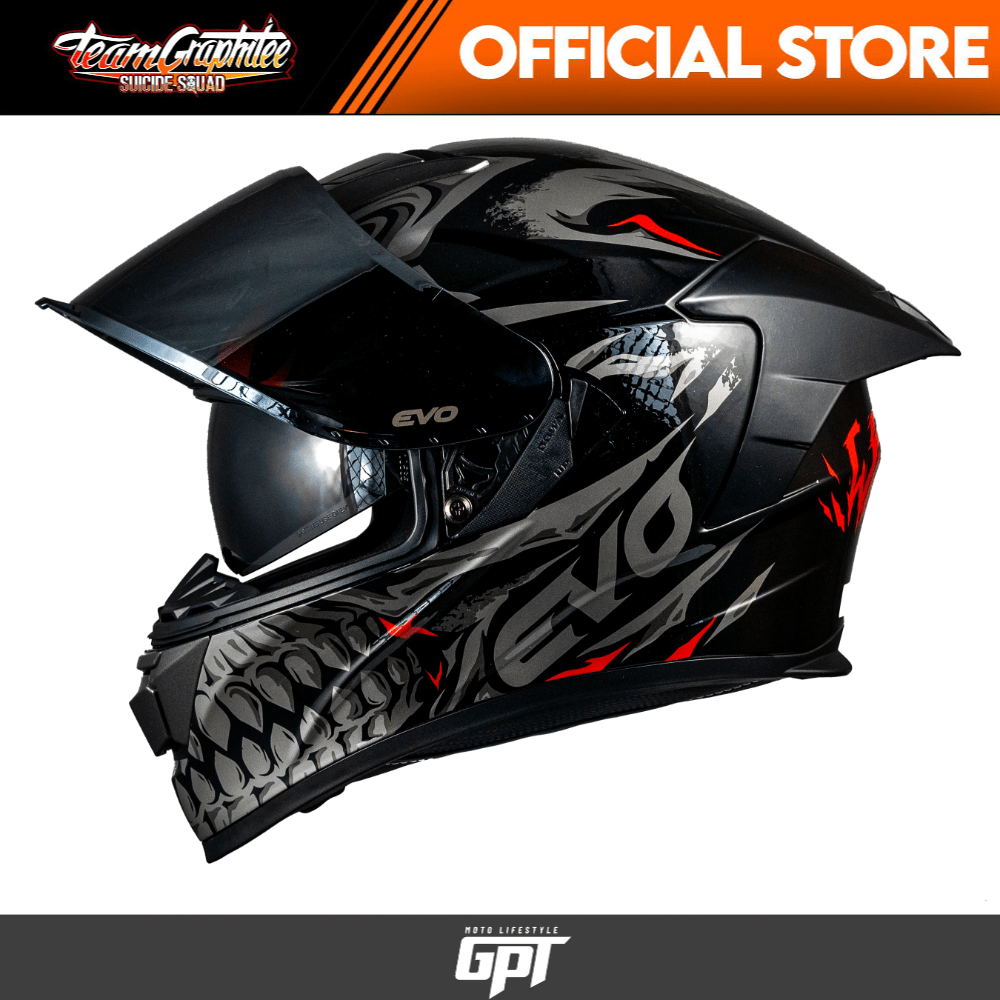 EVO HELMET GTPRO WRAITH Team Graphitee