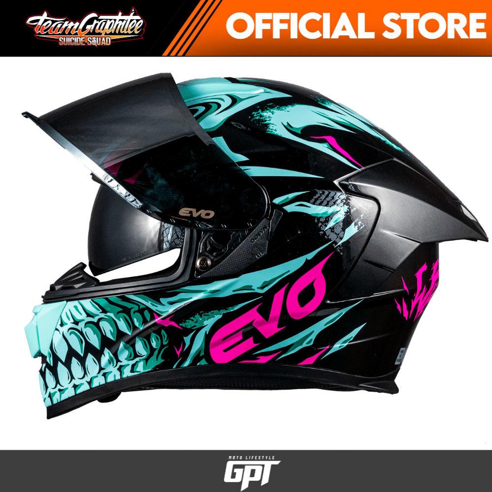 EVO HELMET GTPRO WRAITH Team Graphitee