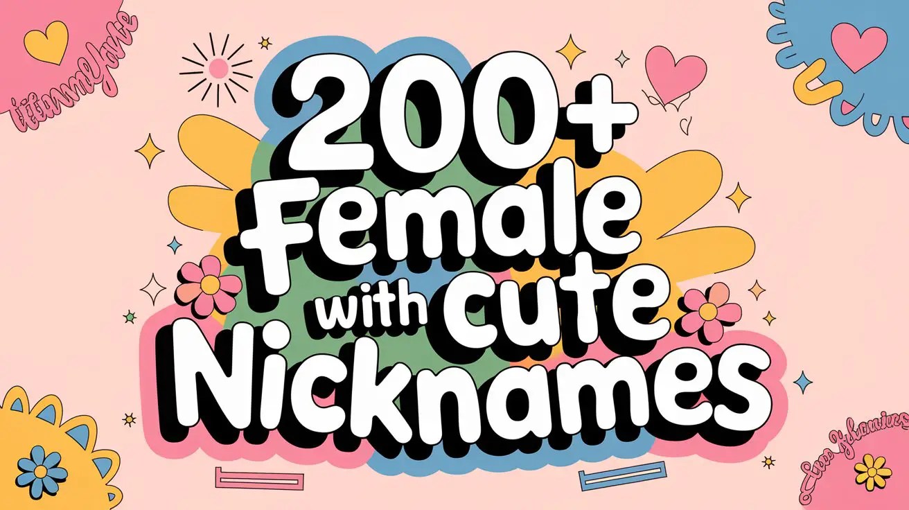 200+ Female Names With Cute Nicknames (Classic, Modern & International(05)