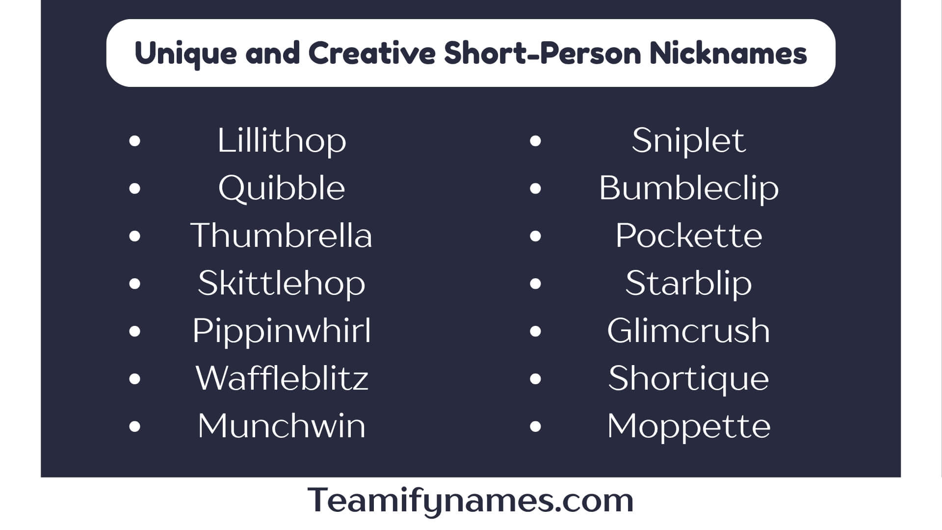 510+ Best Nicknames for Short People Cute, Funny & Clever Ideas