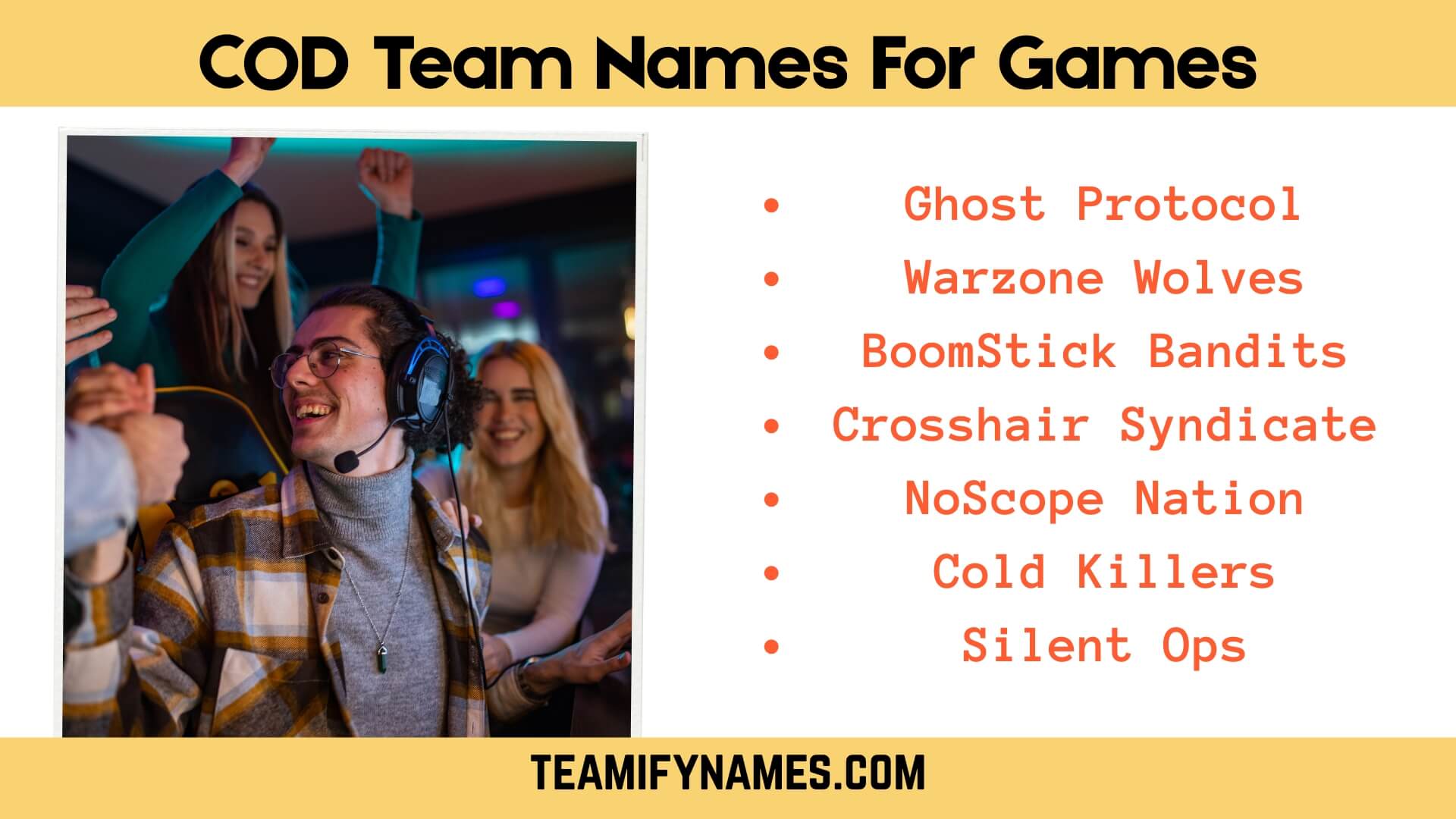 500+ Best Squad Names for Gaming Cool & Unique Ideas Teamify Names(07)