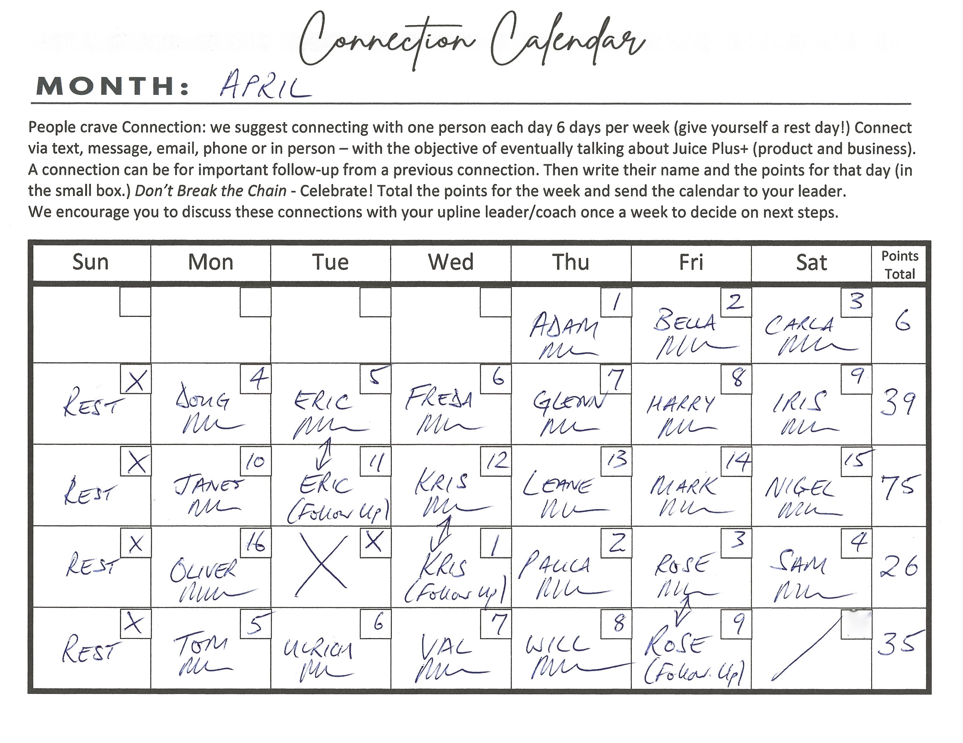 Connection Team Eagles