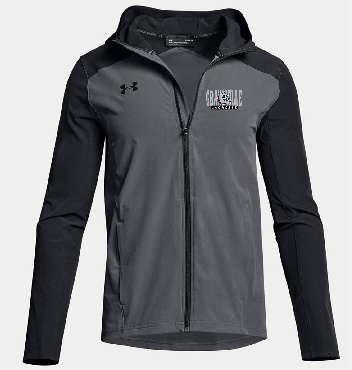 Grandville Lacrosse UA Full Zip Jacket TeamLAX Plus