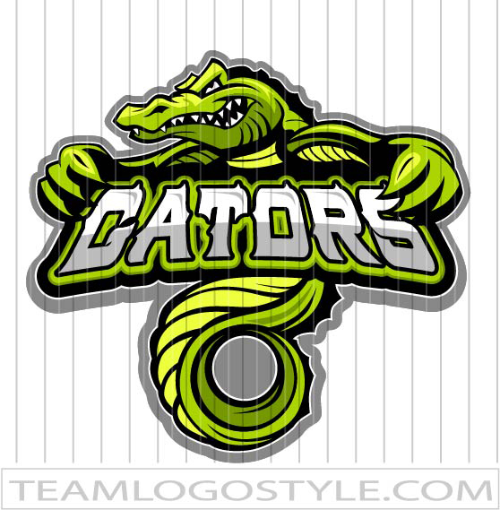 Graphic Gators Logo Vector Format AI JPG EPS PNG