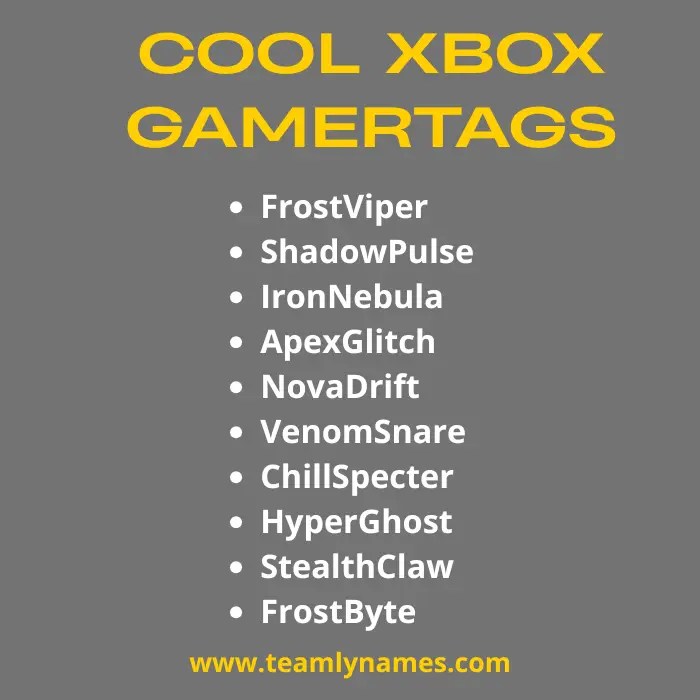 420+ Best Xbox Gamertag Ideas to Stand Out Online