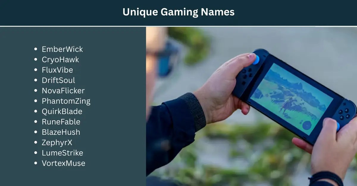 450+ Cool Gaming Names to Boost Your Gamer Identity