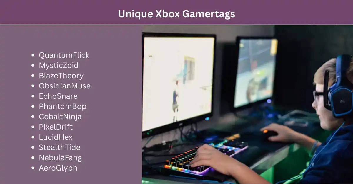 400+ Best Xbox Names to Boost Your Gaming Persona(07)