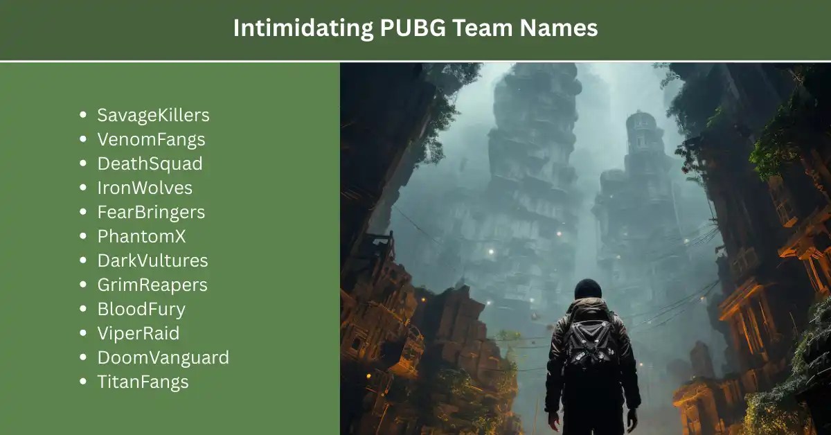 540 PUBG Team Names Creative, Funny, and Stylish Names