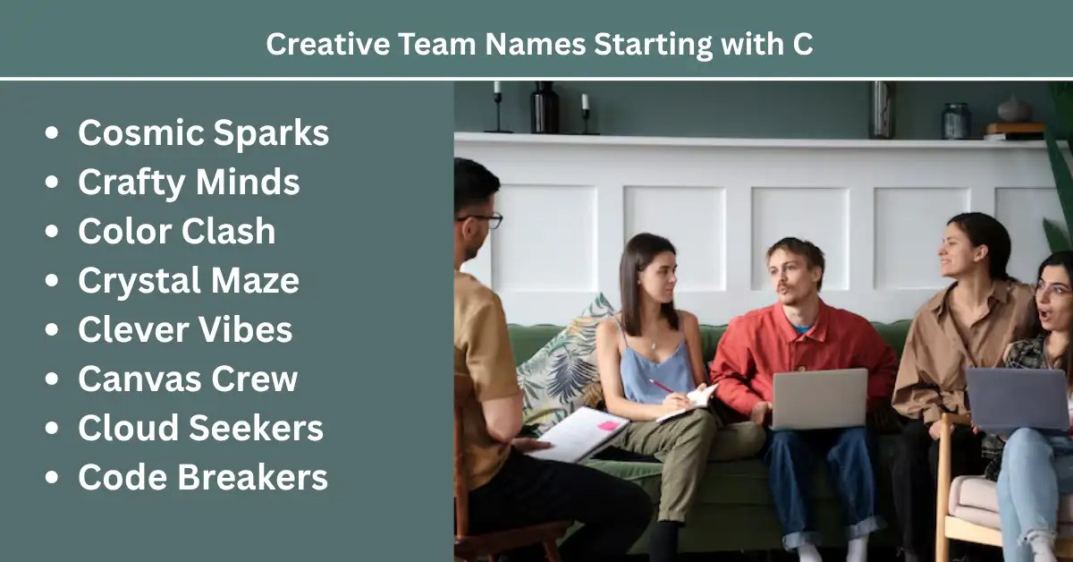 480 Unique Team Names Starting With C