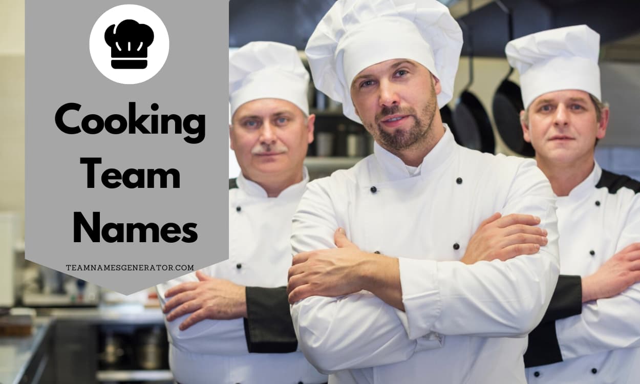 Cooking Team Names A Buffet of Humorous and Creative List
