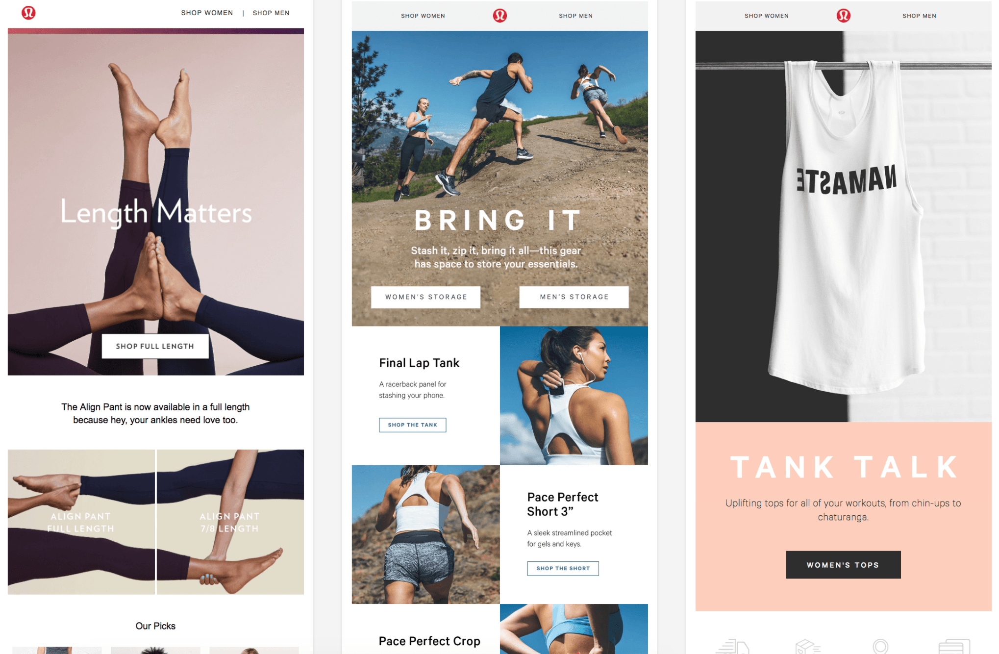 Lululemonemail ODEA Marketing