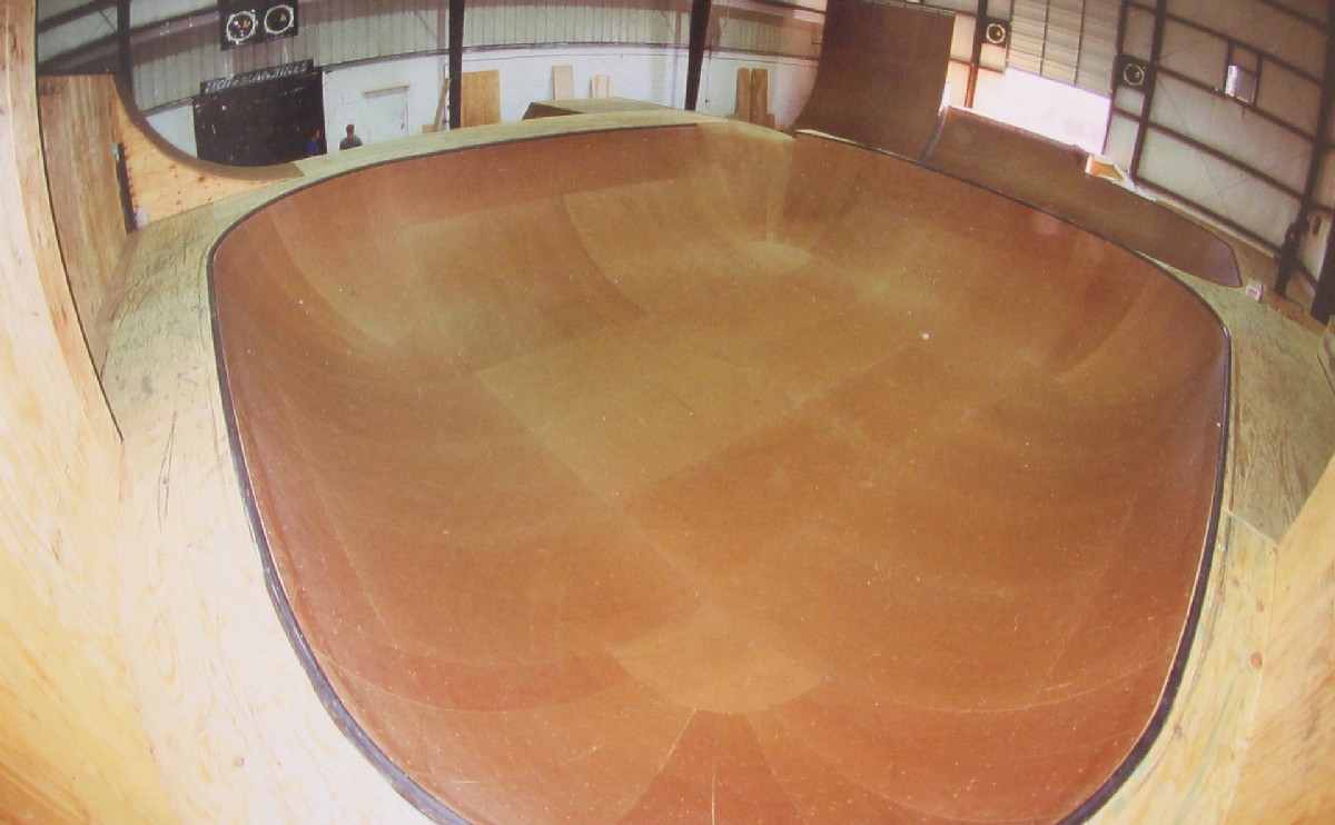 Hoffman Bikes training facility Team Pain Skate Parks
