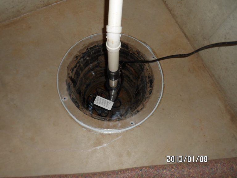 Work at sump lid 3 Radon Reduction Technologies