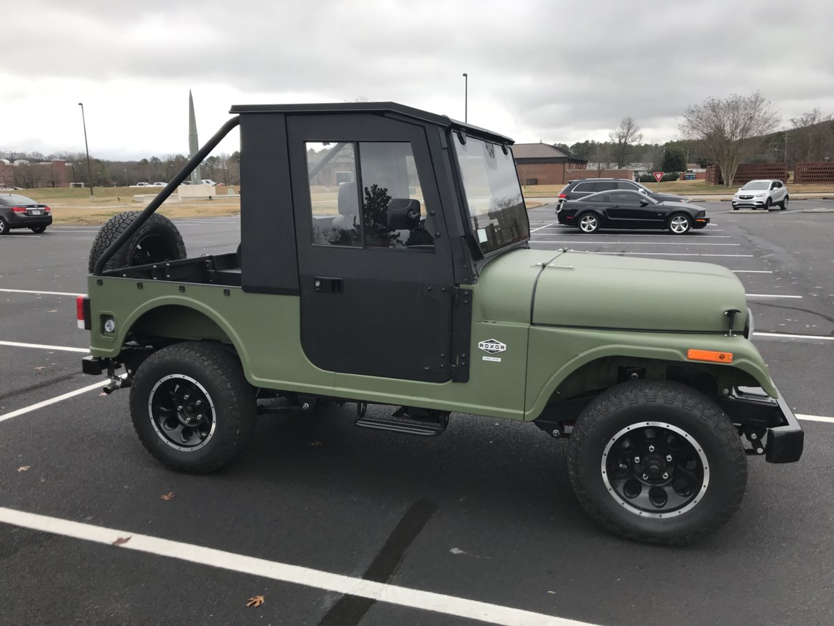 Alabama MiniTruck licence Team ROXOR Forum Unofficial Mahindra