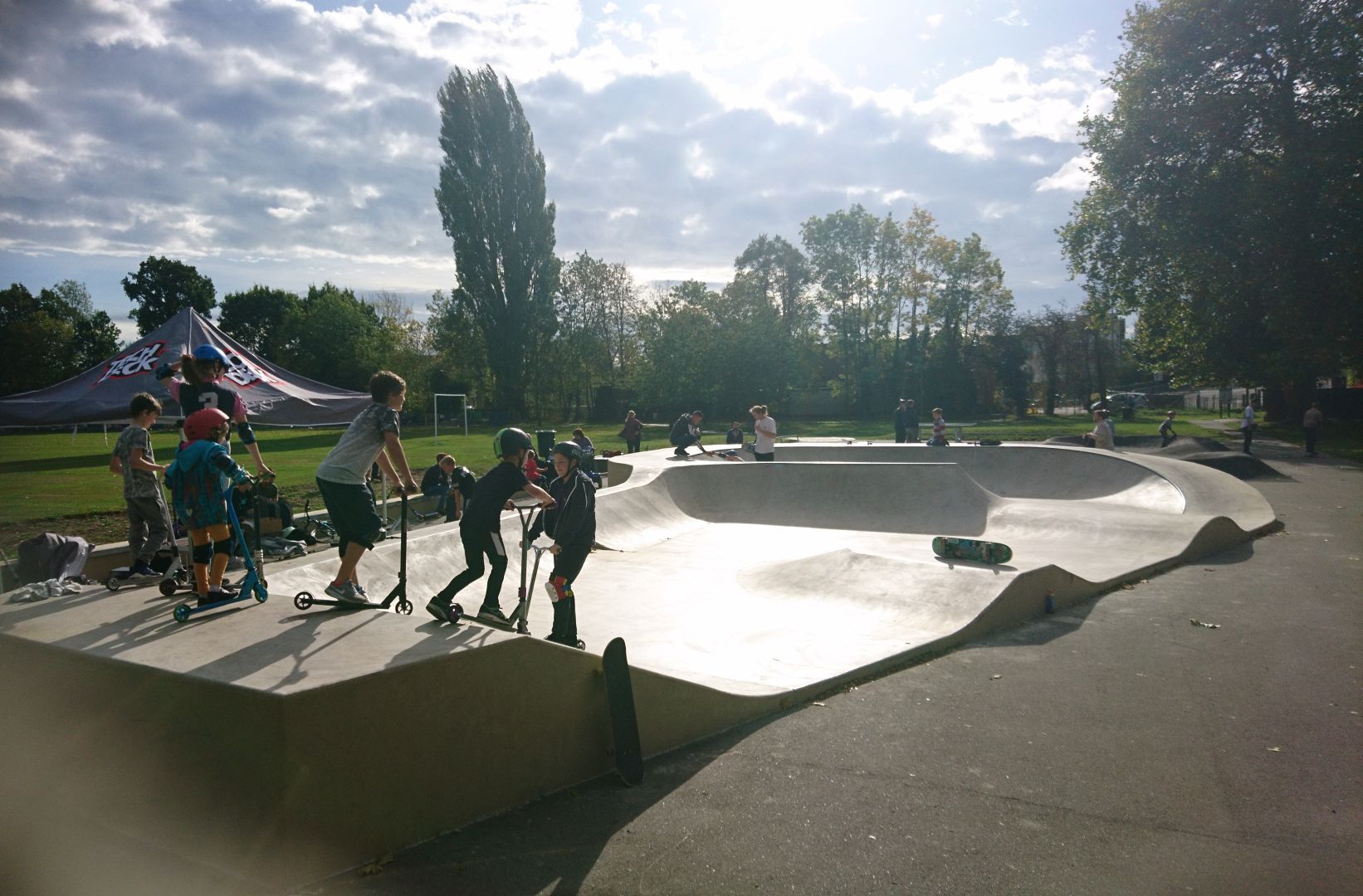 Launch Event for new Leatherhead skatepark Team Rubicon