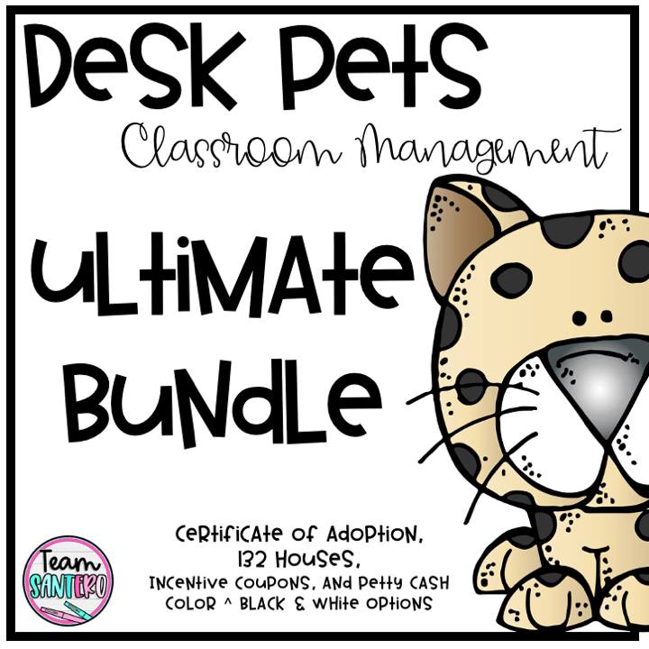 Desk Pet Classroom Management Team Santero