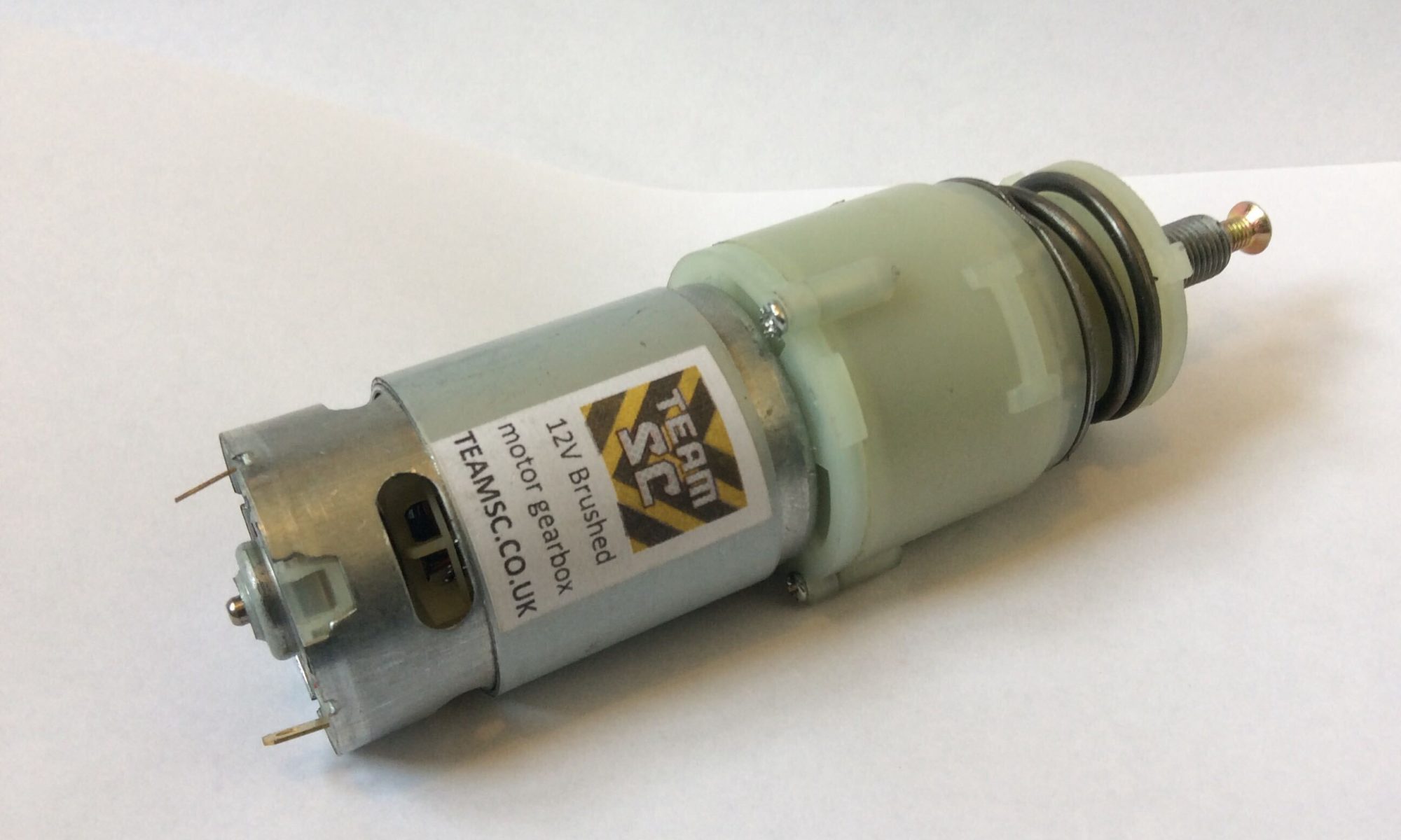 12v all metal gearbox motor assembly Team SC