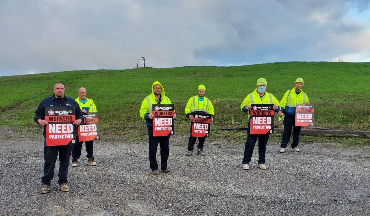 TEAMSTERS CALL OUT REPUBLIC SERVICES FOR SPENDING MILLIONS IN STOCK