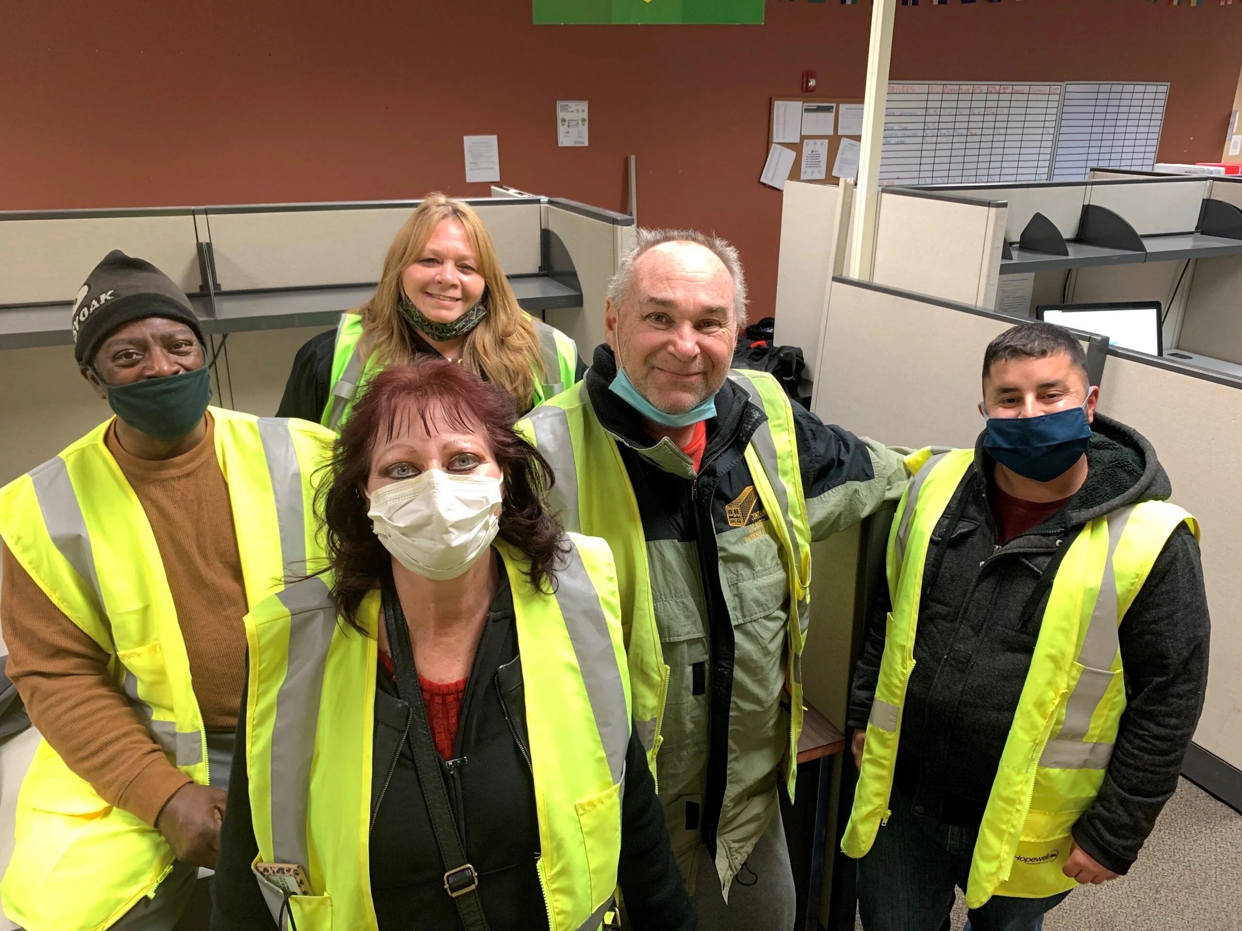 Hopewell Carol Stream Workers Members of Teamsters Local 777